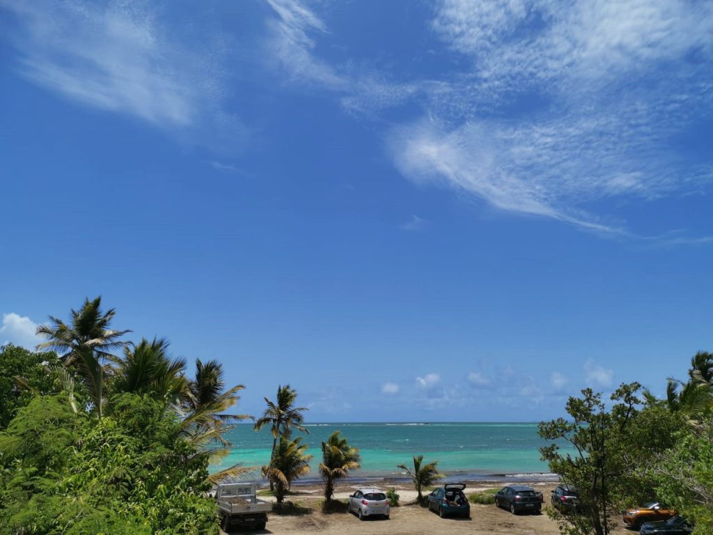 Spot de wingfoil et kitesurf à Petite Saline en Guadeloupe